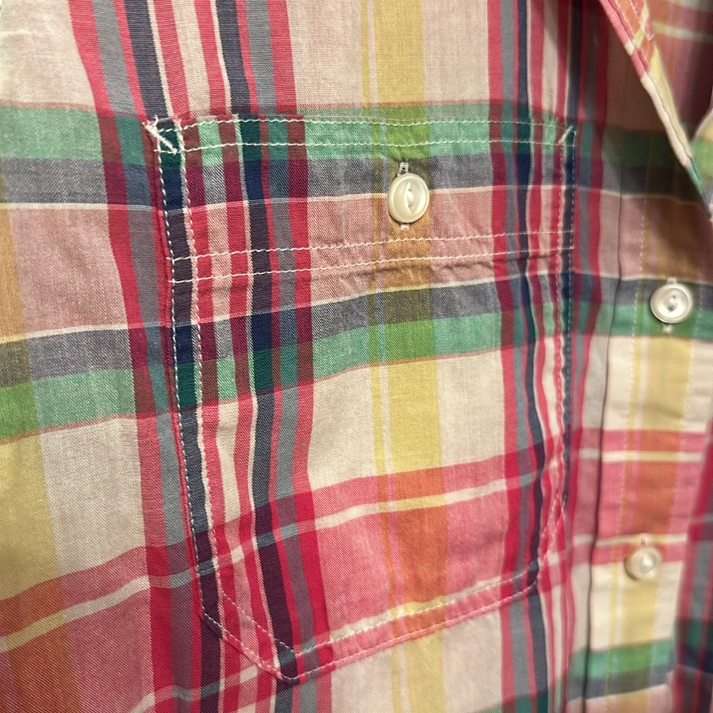 Ralph Lauren plaid button down. Medium - Picture 2 of 5